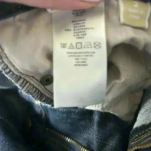 Michael Kors Women's Jeans size 2. Bootcut Dark denim wash. Excellent, like new. - Picture 7 of 10